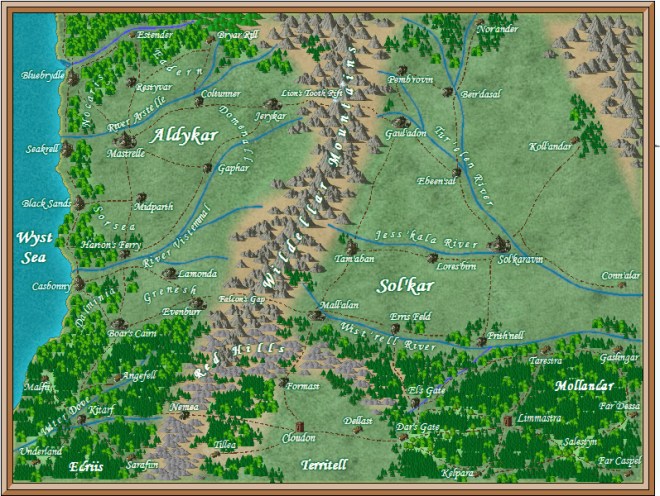 Sunwielder Map